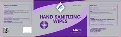 Hand Sanitizing Wipes